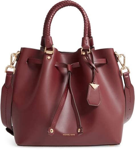 Michael Kors Blakely Smooth Leather Bucket Bag 